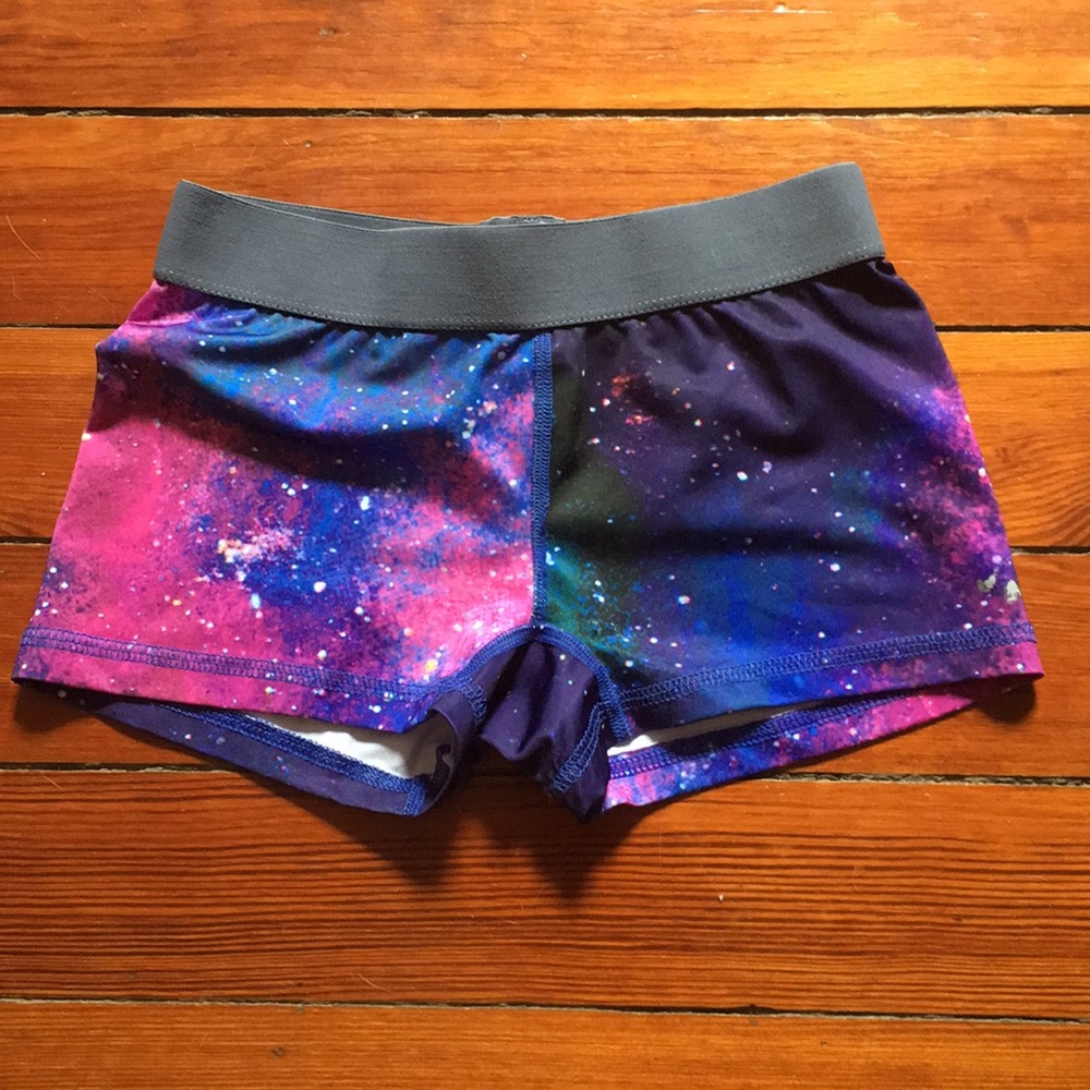Galaxy Print Soffe Dri Shorts